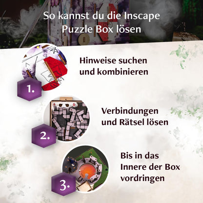 INSCAPE Cluebox Stonehenge Legacy 3D Holzpuzzle Rätselbox Escape Room Spiel Geschenk für Erwachsene