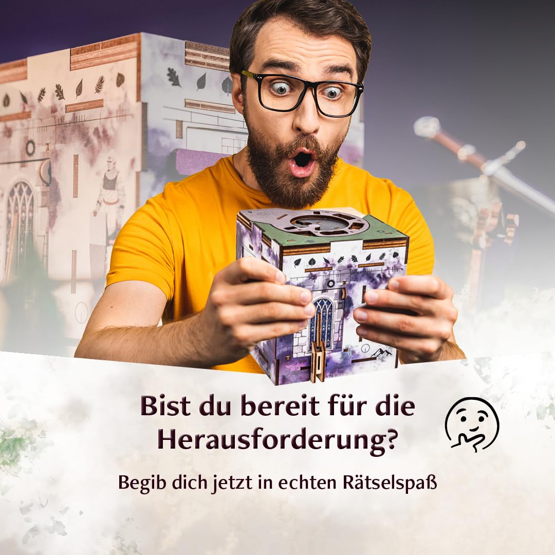 INSCAPE Cluebox Stonehenge Legacy 3D Holzpuzzle Rätselbox Escape Room Spiel Geschenk für Erwachsene